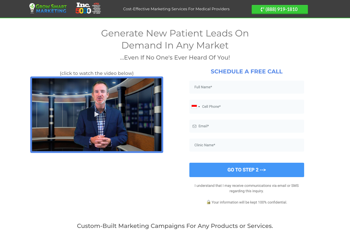 Grow Smart Marketing funnel